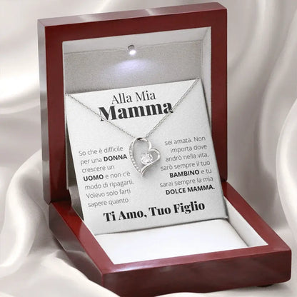 Lady™ Collana Luxury con Ciondolo per Mamma, Figlia e Compagna