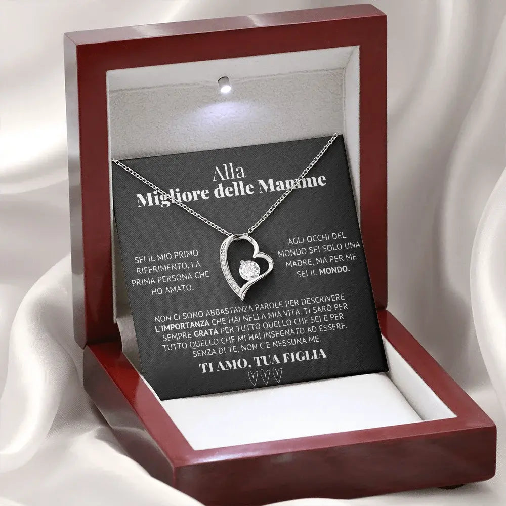 Lady™ Collana Luxury con Ciondolo per Mamma, Figlia e Compagna